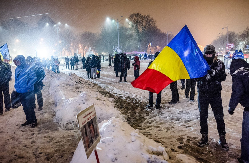 Protestatarii au plecat de la Curtea de Apel