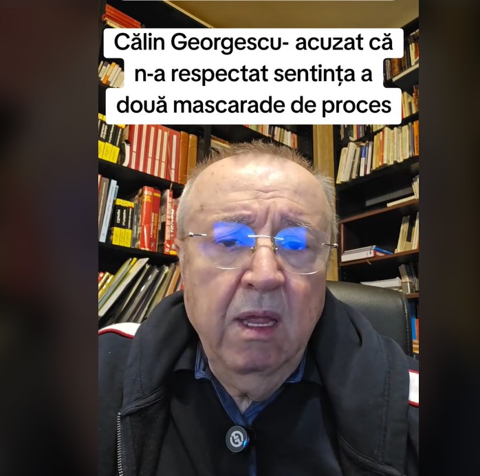 Calin Georgescu acuzat ca n-a respectat sentință a doua mascarade de proces.jpg