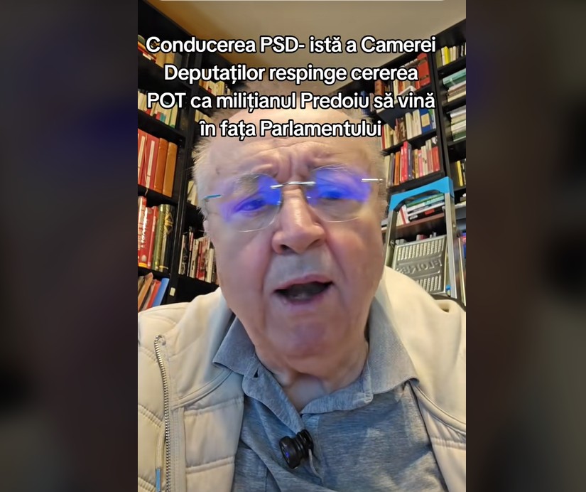 Conducerea PSD-ista a Camerei Deputaților respinge cererea POT ca milițianul Predoiu sa vina în fata Parlamentului.jpg