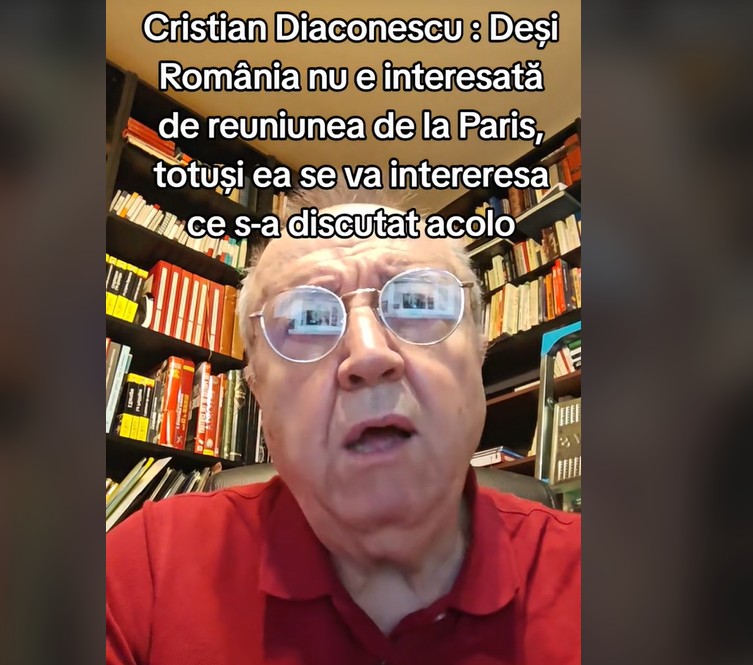 Cristian Diaconescu: Deși România nu e interesată de reuniunea de la Paris, totuși ea se va interesa ce s-a discutat acolo