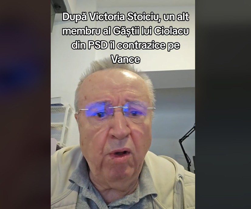 Dupa Victoria Stoicuy un alt membru al Gastii lui Ciolacu din PSD il contrazice pe Vance