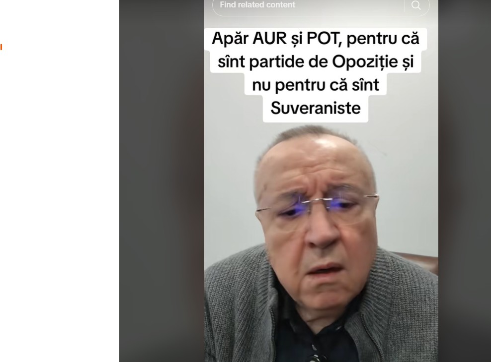 Apăr AUR și POT, pentru că sînt partide de Opoziție și nu pentru că sînt Suveraniste.jpg