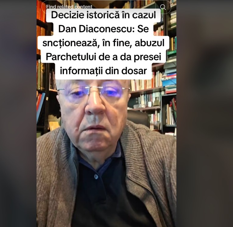 Decizie istorică în cazul Dan Diaconescu Se sancționează, în fine, abuzul Parchetului de a da presei informații din dosar