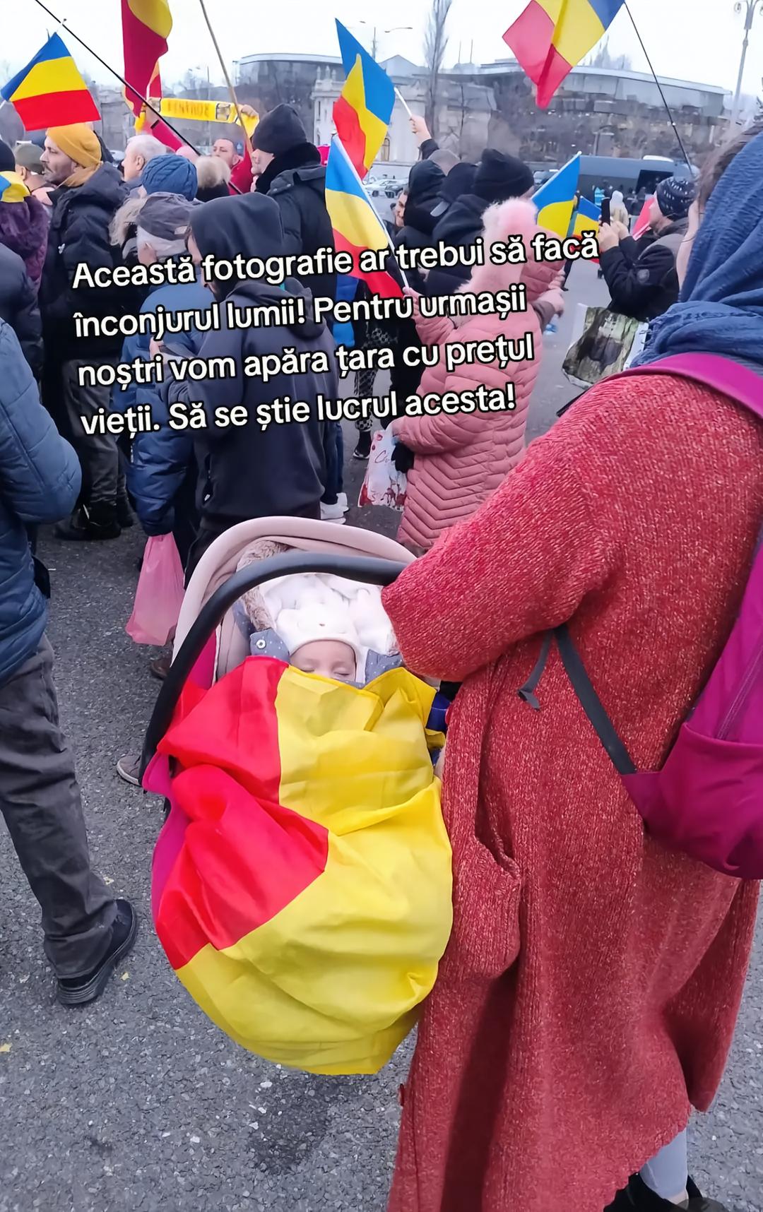 Fotografia Zilei 1 martie 2025 bucuresti miting