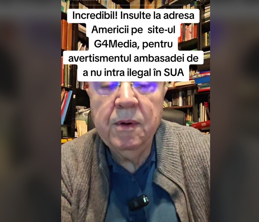 „Incredibil! Insulte la adresa Americii pe site-ul G4Media, pentru avertismentul ambasadei de a nu intra ilegal în SUA”