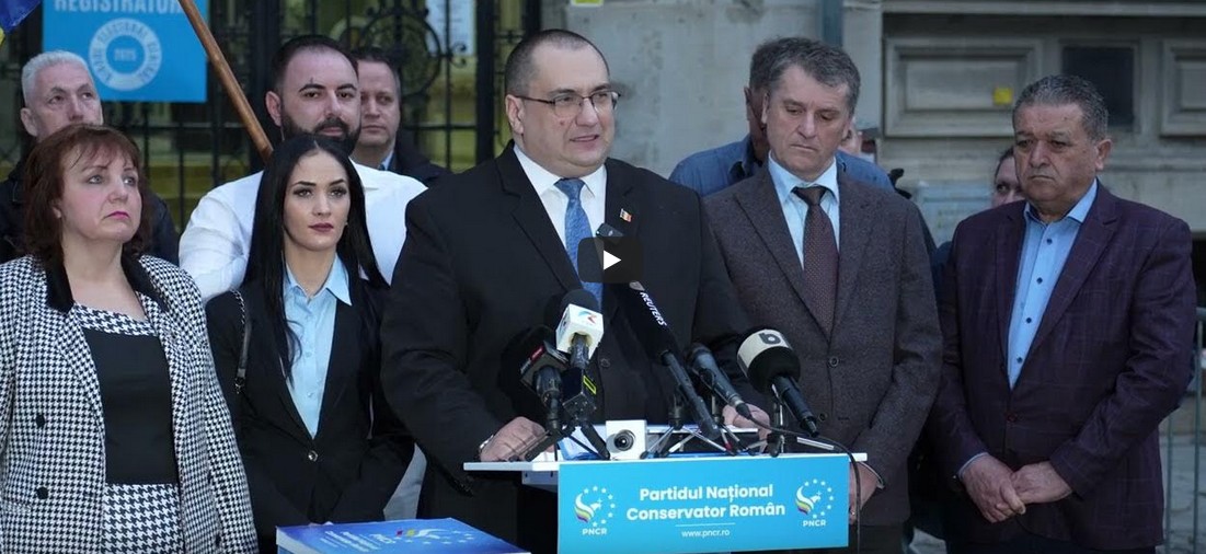 Președintele PNCR Cristian Terheș și a depus candidatura la președinția României