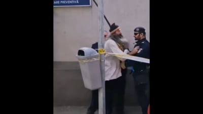 “Stegarul Dac” s-a ales cu brățară electronică după ce a sărit la bătaie cu un jandarm. Ce nu are voie să facă susținătorul lui Călin Georgescu