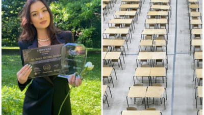 Unul dintre cele mai grele examene din România. Promovabilitate de 22%. Tânăra cu al doilea punctaj a explicat „rețeta succesului”