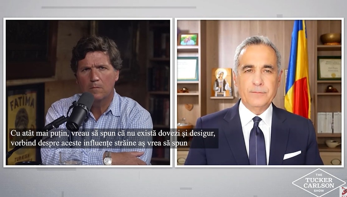 Călin Georgescu, dezvăluiri bombă în interviul-eveniment cu Tucker Carlson