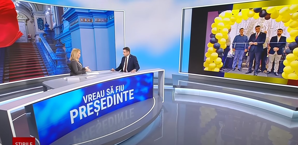 George Simion, față în față cu Andreea Esca. Cum a răspuns la întrebarea "Sunteți un om violent?"