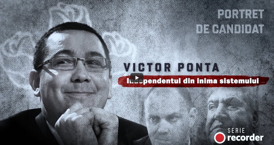 PORTRET DE CANDIDAT Victor Ponta