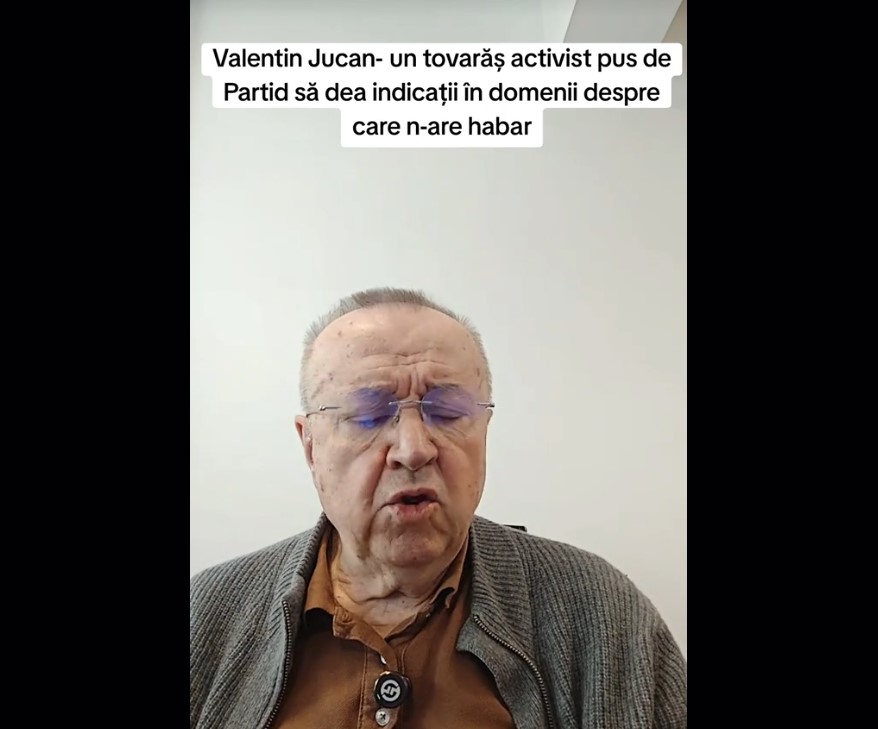 Valentin Jucan - un tovarăș activist pus de Partid să dea indicații în domenii despre care n-are habar.jpg