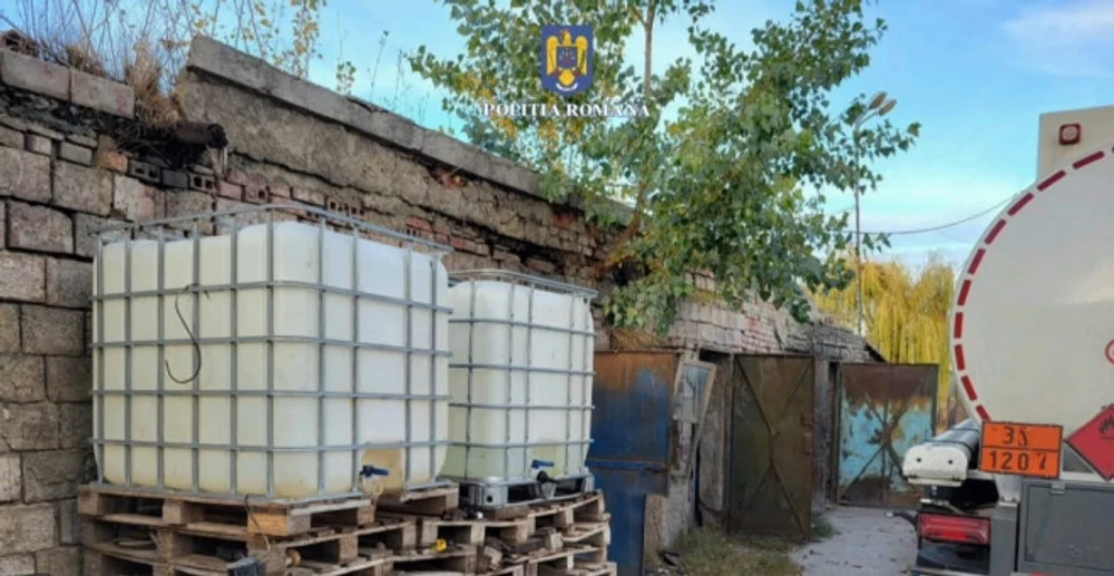 Cum a furat un bărbat 4,3 tone de combustibil din autocamioane. Individul a fost reținut