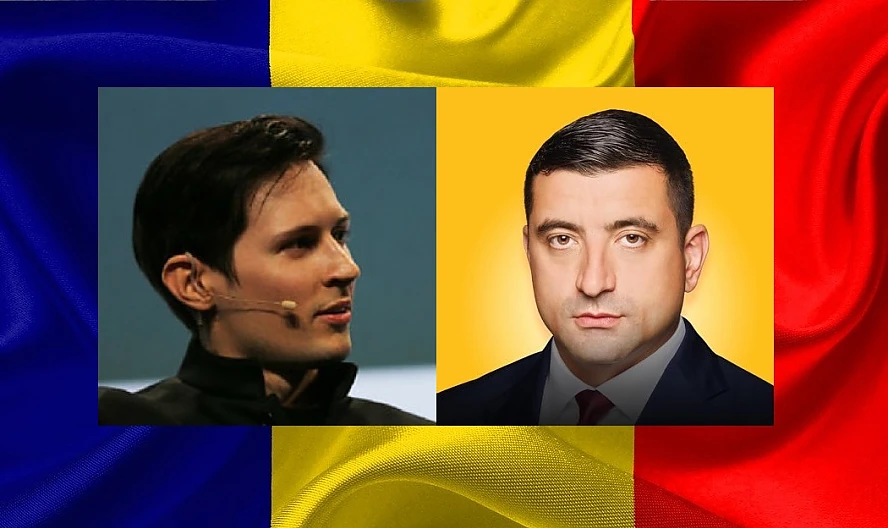Bombele continuă să cadă în capul Sistemului Pavel Durov. șeful Telegram, răspunde apelului lui George Simion.webp