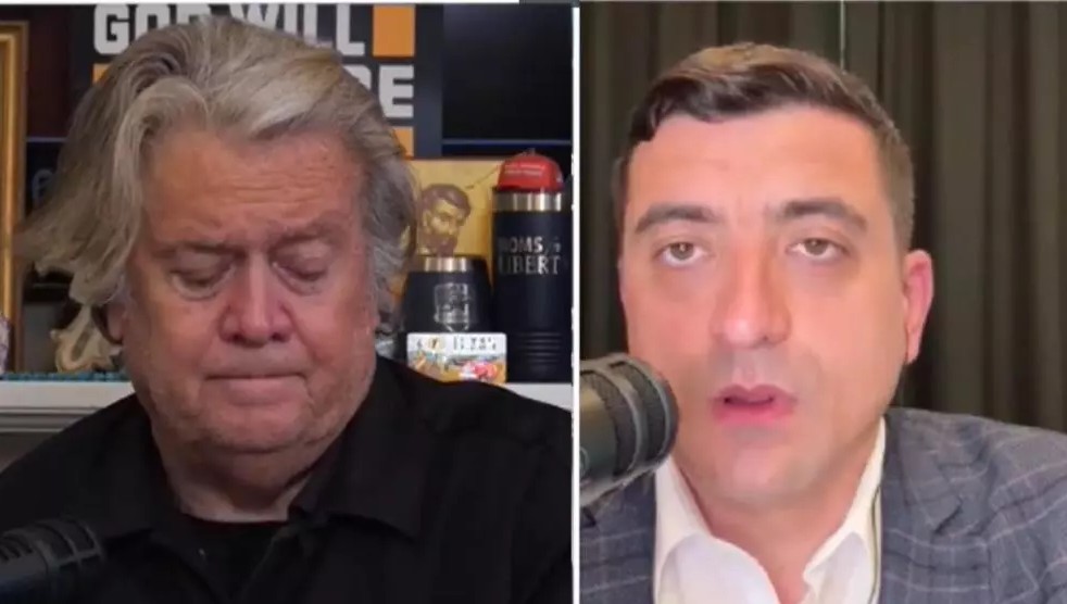 George Simion, câștigătorul turului 1 al prezidențialelor, interviu dat lui Steve Bannon.jpg