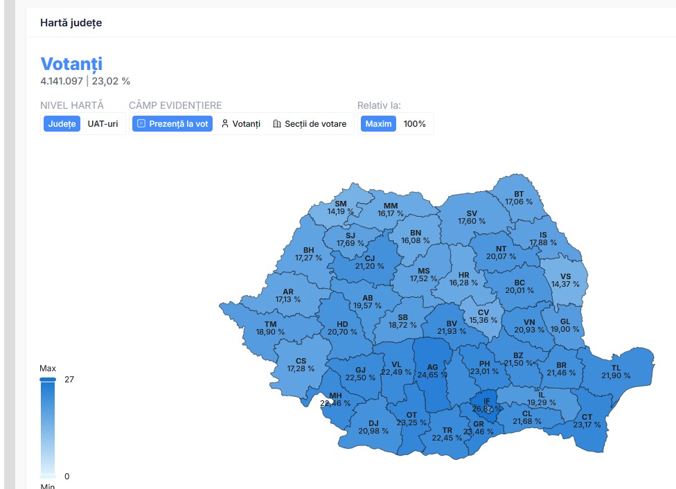 Peste 4 milioane de români au mers deja la vot.jpg