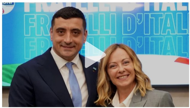 Tur de forță pentru George Simion. Întâlnire cu premierul Italiei, Giorgia Meloni.jpg