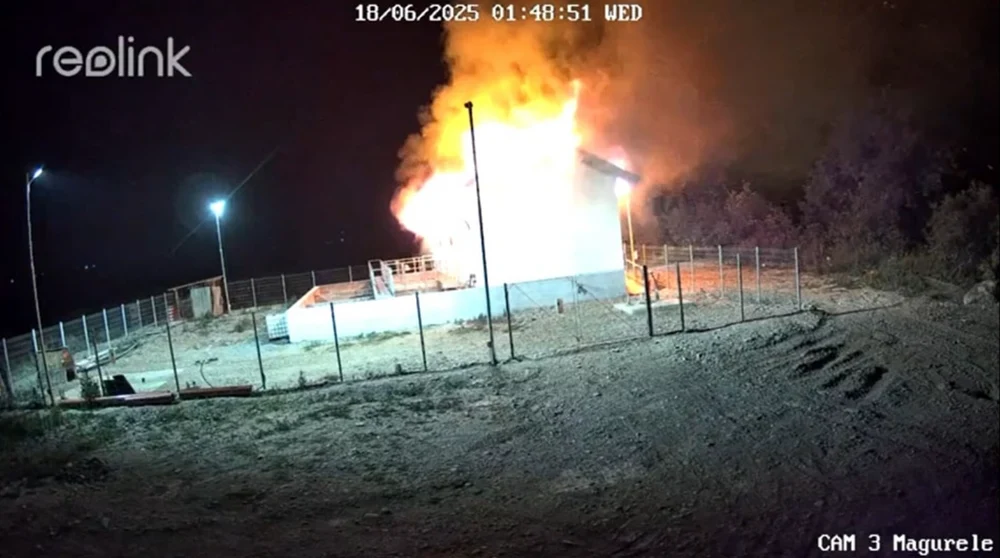 Incendiu provocat de un bărbat cu probleme psihice, la stația de epurare din Măgurele. Primăria acuză „intenții criminale”