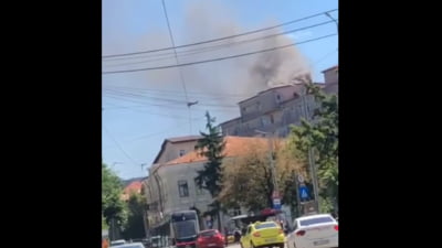 UPDATE Incendiu la Maternitatea „Cuza Vodă” din Iași. A fost declanșat planul roșu de intervenție FOTO/VIDEO