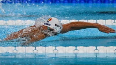 David Popovici, imperial. Calificare superbă în marea finală