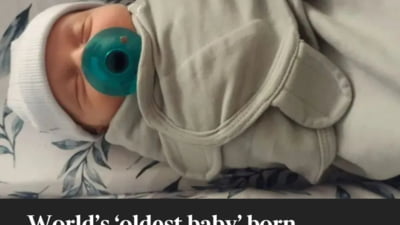 Un bebeluș s-a născut dintr-un embrion congelat în urmă cu peste 30 de ani. Este un nou record mondial pentru asemenea proceduri VIDEO