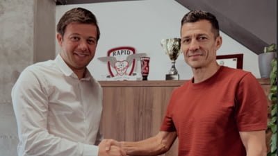 “Ai decența și taci din gură” Reacție dură după meciul Rapidului cu Botoșani