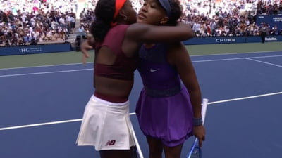 Surpriză uriașă la US Open. Ce s-a întâmplat în duelul dintre Naomi Osaka și Coco Gauff
