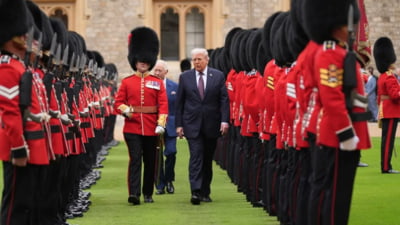 “Mârlan cu un complex de neam prost”. CTP comentează acid vizita lui Trump în Marea Britanie. “Speră ca, frecându-se de regele Charles, să capete și el patină aristocratică”