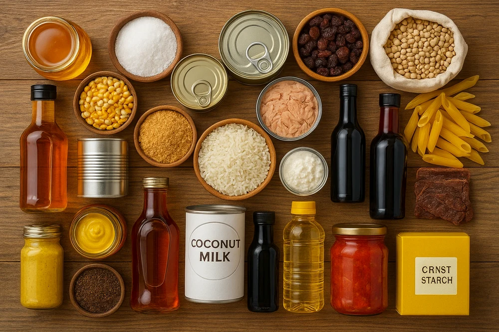 30 de alimente care nu expiră niciodată – ghidul complet pentru cămara ta de urgență. Unele te vor surprinde