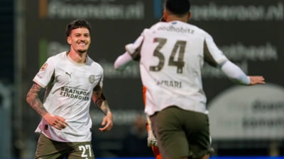 Dennis Man, fantastic. A marcat primul gol pentru PSV și e gata de meciurile cu Moldova și Austria de la națională VIDEO