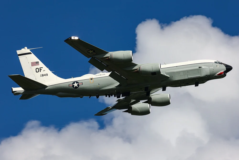 Un avion spion american dă târcoale enclavei ruse Kaliningrad, pe fondul tensiunilor tot mai mari cu Rusia