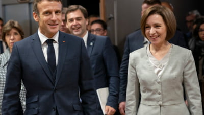 Președinta Maia Sandu participă la Forumul Păcii de la Paris, la invitația președintelui Macron. România este reprezentată de un secretar de stat