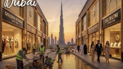 Orașul unde expresia „străzi pavate cu aur” devine realitate