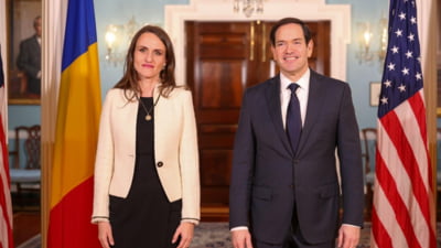 Oana Țoiu merge la Washington. Ministra de Externe a fost invitată de secretarul de stat al SUA, Marco Rubio