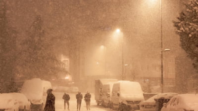 Ninsoarea a scăzut poluarea în Capitală. Bucureștenii respiră cel mai curat aer din ultimii ani