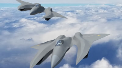 Superavionul pe care îl construiesc americanii. Arată ca un liliac, zboară de 4 ori mai rapid decât sunetul și va fi dotat cu arme care încă sunt în cercetare VIDEO