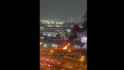 Un cetățean străin din Dubai a fost ucis de resturile unei drone. Bucățile i-au căzut pe mașină VIDEO