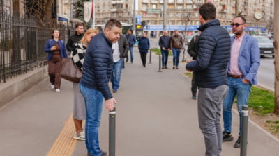 Ciucu și Tuță, la pas prin Sectorul 1 din București. „Am văzut foarte multe probleme, mici și mărunte, dar vizibile, care ne afectează viața tuturor”