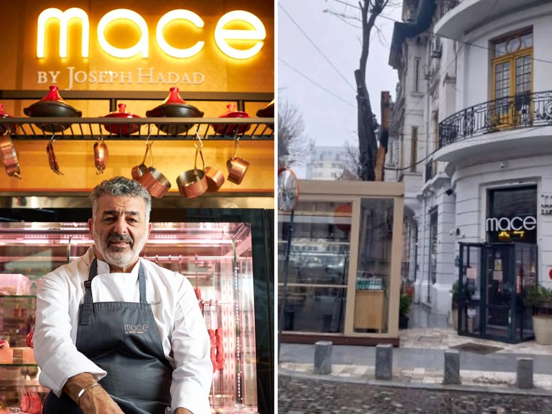 Terasa restaurantului deținut de Chef Hadad, printre construcțiile desființate de Primăria Capitalei