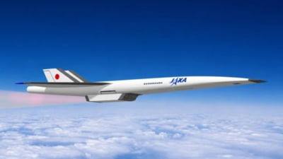 Japonia dezvoltă un avion hipersonic de pasageri care ar putea depăși de peste două ori viteza Concorde. Zborul Tokyo–SUA, în doar două ore