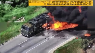 Ucraina spune că a ”tăiat” coridorul strategic dintre Crimeea și Donbas. ”Fiecare vehicul rus este o țintă” VIDEO