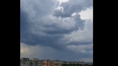 Noi alerte Cod galben de vreme severă imediată. Localitățile în care sunt anunțate vijelii și ploi torențiale UPDATE