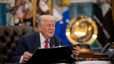 Opt bărbați au fost inculpați pentru că ar fi plănuit un atac la Casa Albă de ziua lui Trump. Complotul includea lansarea de drone încărcate cu explozivi
