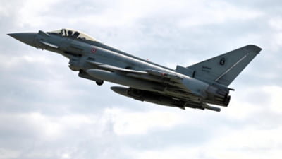 Eurofighterele italiene pleacă de la Mihail Kogălniceanu. Misiunea NATO din România este preluată de Spania