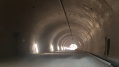 Tunelul care va fi dat în trafic, din toamnă. Investiție majoră pe Autostrada A1: ”Avem garanție”