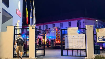 Plan Roșu de Intervenție în Bihor. Un incendiu a izbucnit la Spitalul de Psihiatrie din Ștei. Focul ar fi fost provocat de pacienți în interiorul unui salon