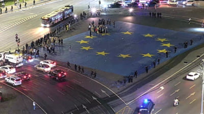 Prefectul Capitalei a urmărit protestul din centrul de comandă: „O asemenea organizare nu o fac oierii veniți să protesteze pașnic”