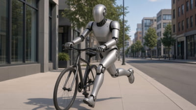 Un robot a alergat un maraton întreg fără să-și încarce bateria. A fost chiar mai eficient energetic decât un om